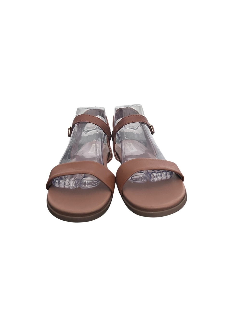 Steve Madden Brown Strap Sandals Buckle Casual Womens Size 10 - Picture 4 of 10